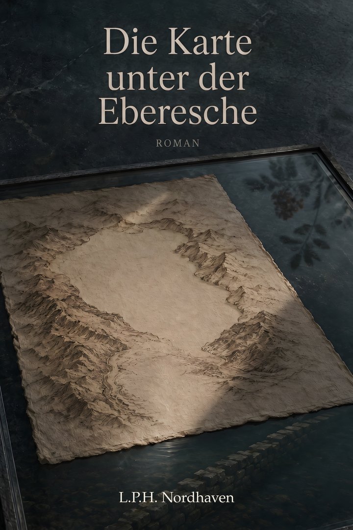 Die Karte unter der Eberesche