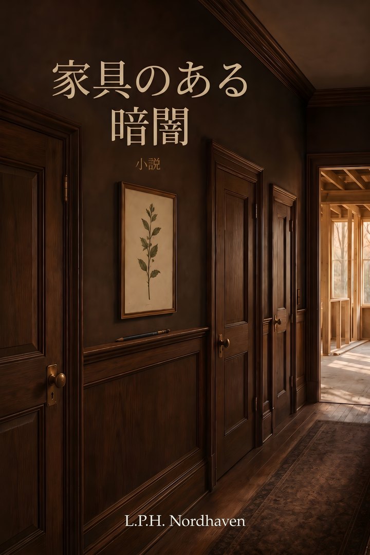 家具のある暗闇
