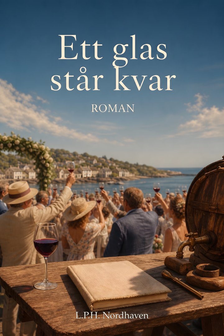 Ett glas står kvar