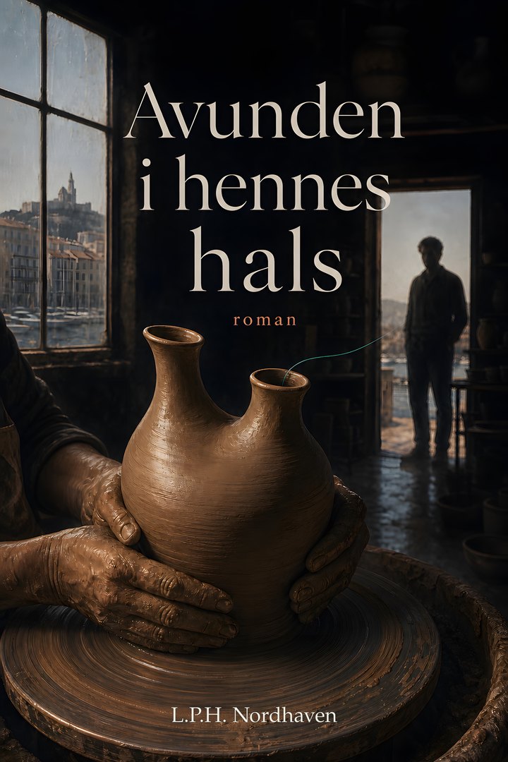 Avunden i hennes hals