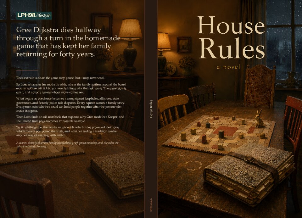 Full wrap cover of House Rules
