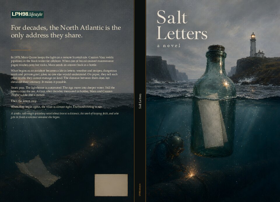 Full wrap cover of Salt Letters