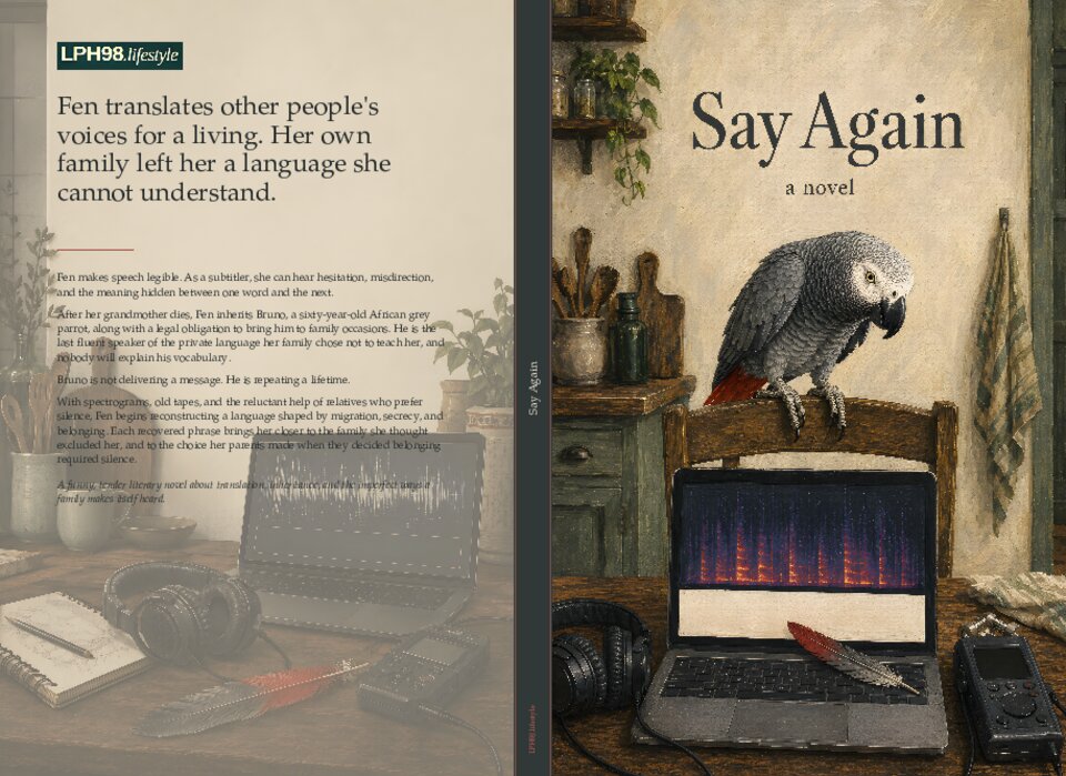 Full wrap cover of Say Again