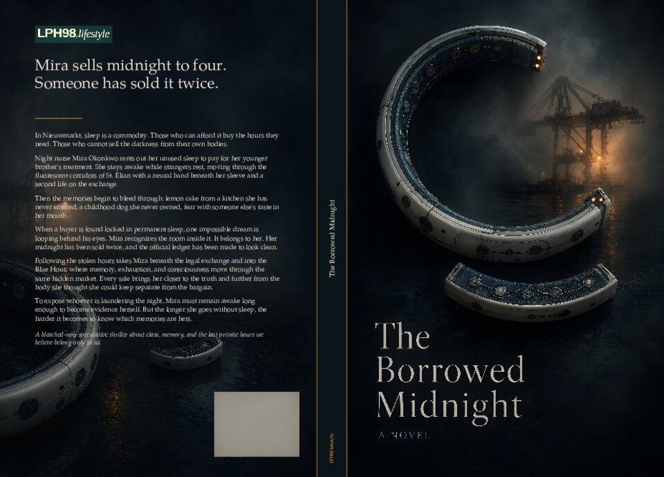 Full wrap cover of The Borrowed Midnight