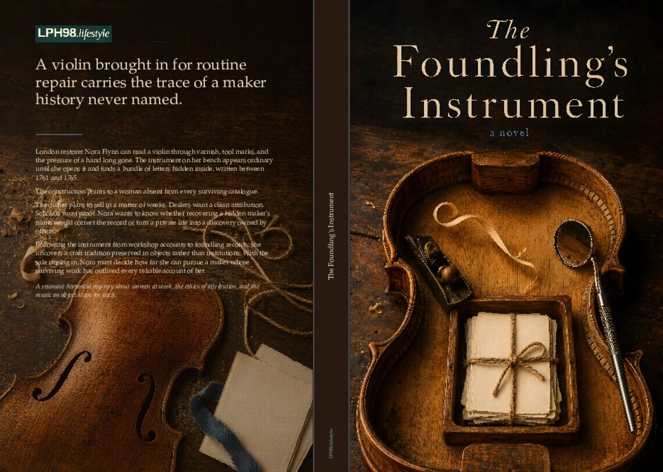 Full wrap cover of The Foundling's Instrument