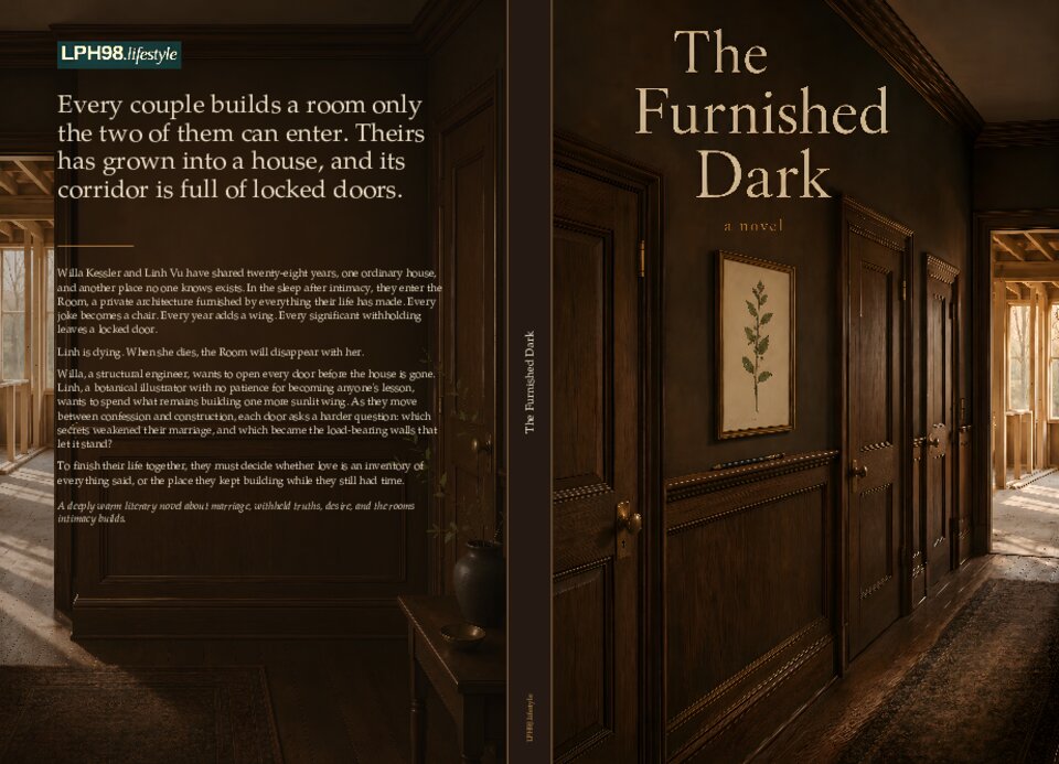 Full wrap cover of The Furnished Dark