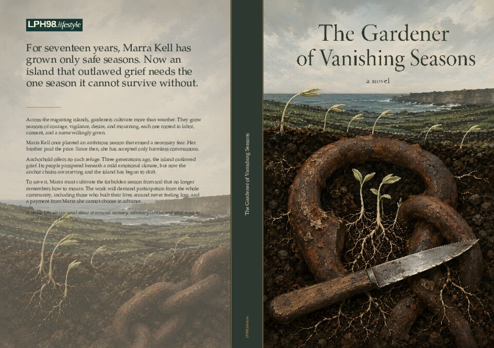 Full wrap cover of The Gardener of Vanishing Seasons