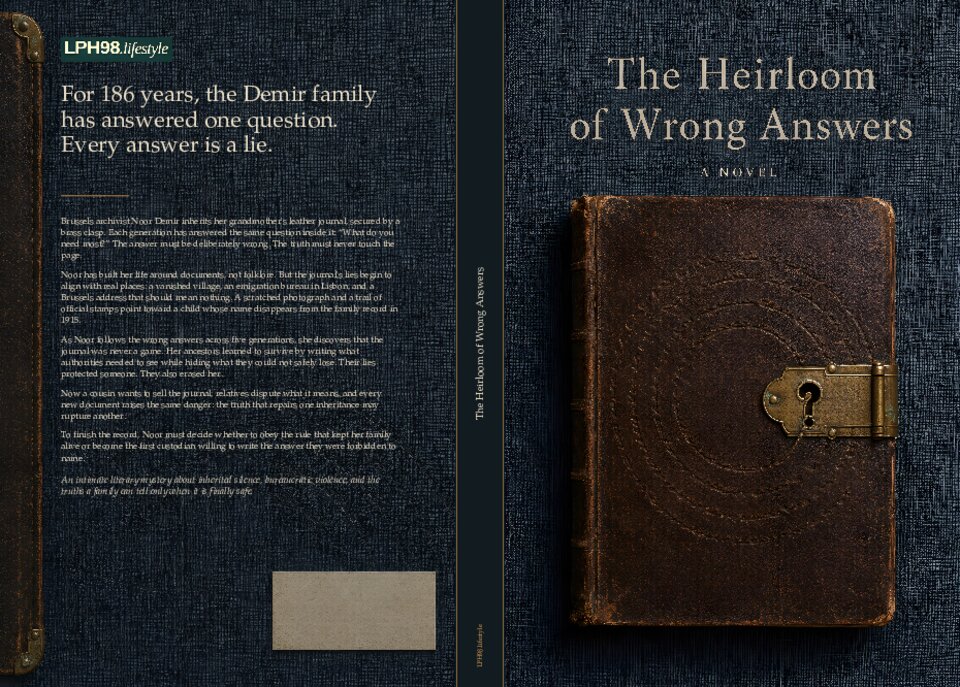 Full wrap cover of The Heirloom of Wrong Answers