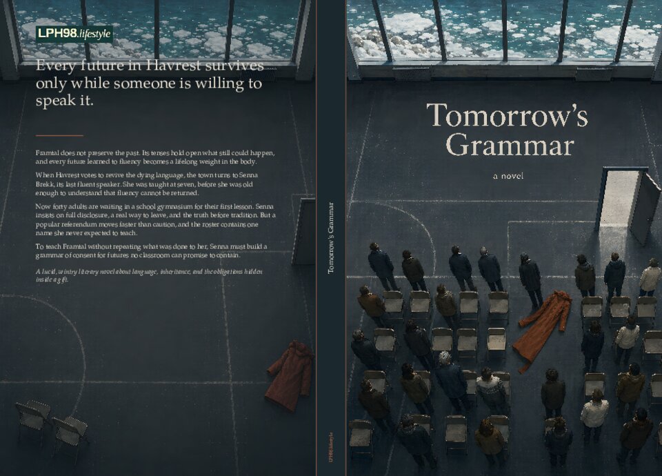 Full wrap cover of Tomorrow's Grammar