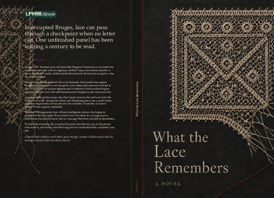 Full wrap cover of What the Lace Remembers